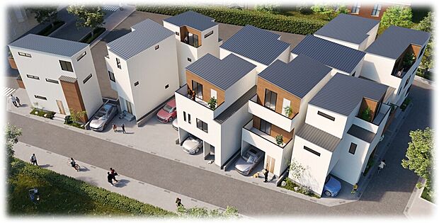 【外観パース】