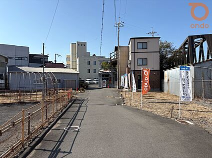 【前道道路含む現地写真】