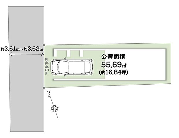 【土地図】「JR野江」駅 徒歩5分！4WAYアクセス可◎
■大阪・新大阪・天王寺へダイレクト×落ち着いた住宅街
