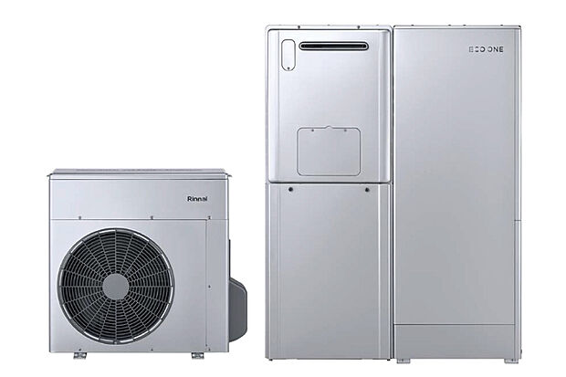 【【ハイブリッド給湯・暖房システム/ECO ONE】】ガスと電気で効率よくお湯をつくるので給湯光熱費を大幅に抑え、CO2排出量も削減。環境にも優しいハイブリット給湯・暖房システムです。キッチンや洗面室、床暖房まで毎日をあたたかく、快適な暮らしを支えます。