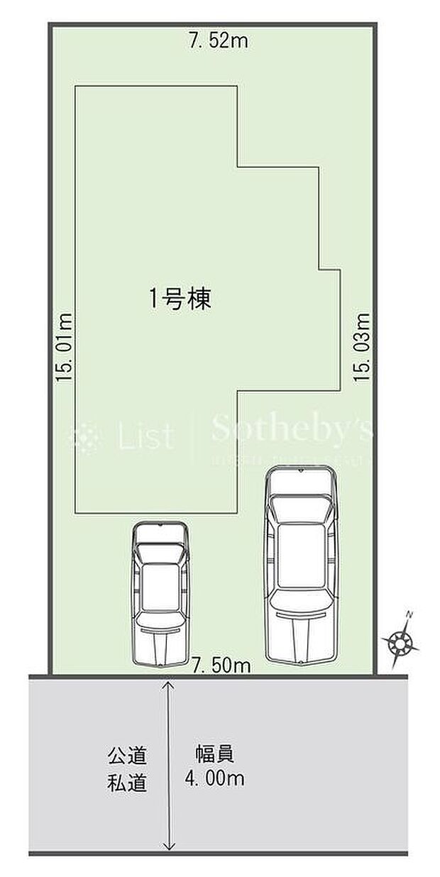 【全体区画図】※図面と異なる場合は現況を優先。