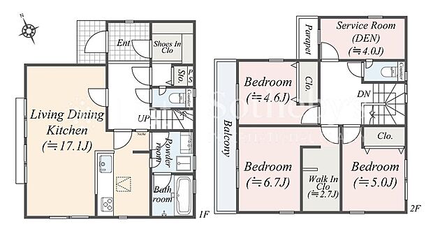 【3LDK+S】※図面と異なる場合は現況を優先