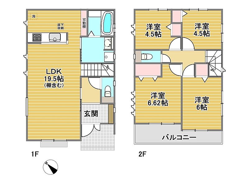 I号棟間取り図