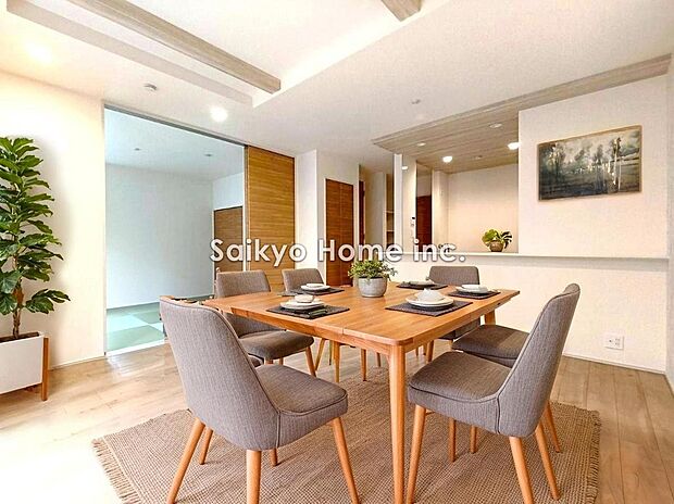 リビング※家具等はCG加工しております