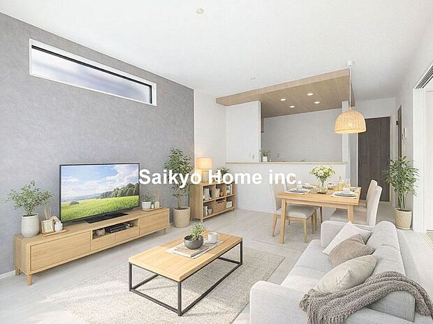 リビング※家具等はCG加工しております。