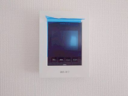 【モニター付きインターホン】
