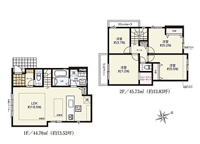 建物面積に備蓄倉庫0.82ｍ2含む 