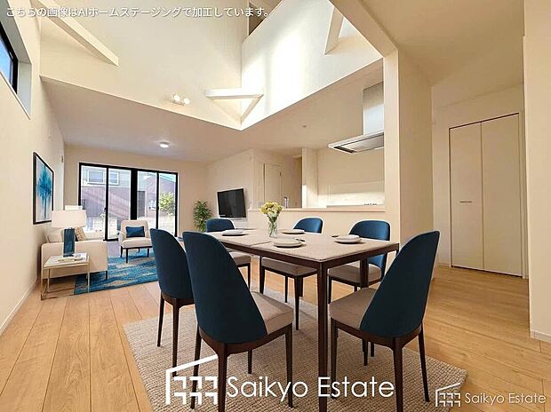 リビング※家具類はCG加工しています。