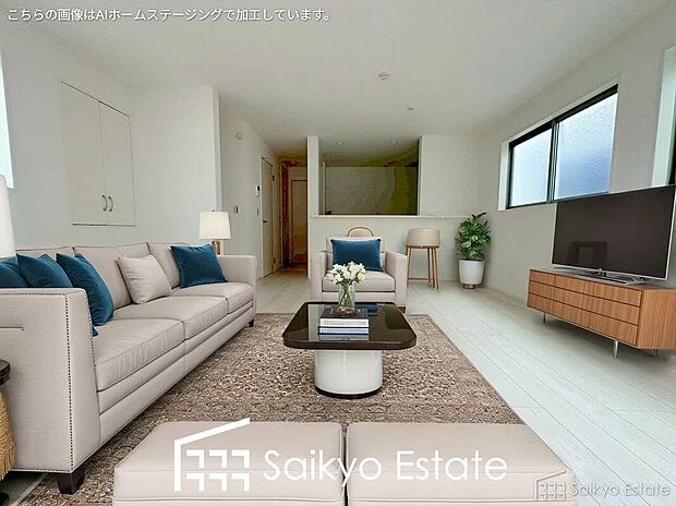 リビング※家具類はCG加工しています。