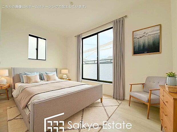 洋室※家具類はCG加工しています。(O号棟)