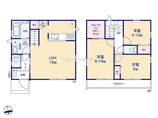 間取り図（C号棟）
