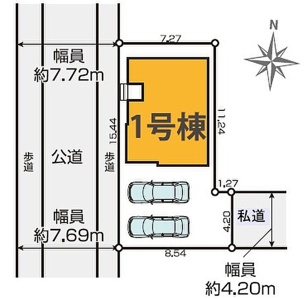 区画図
