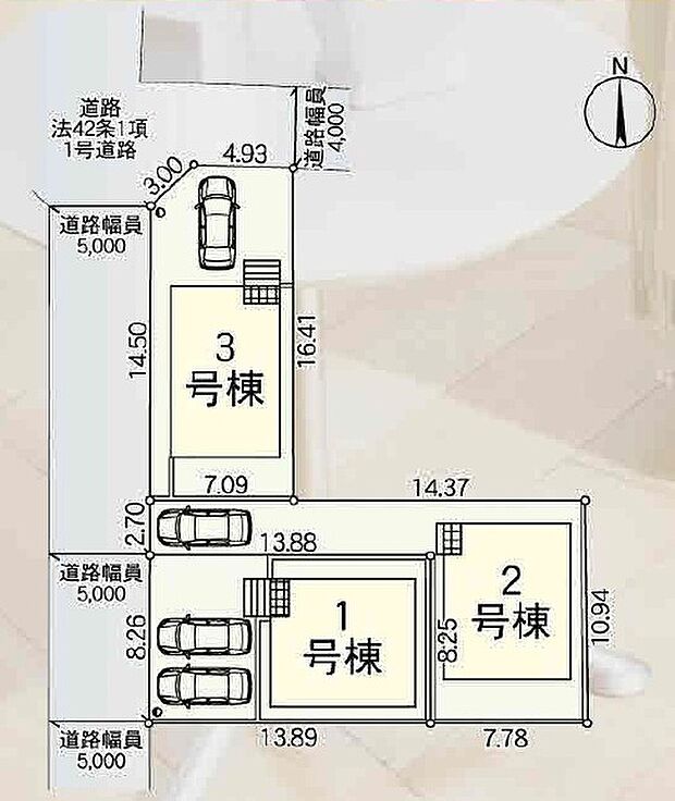 全体区画図
