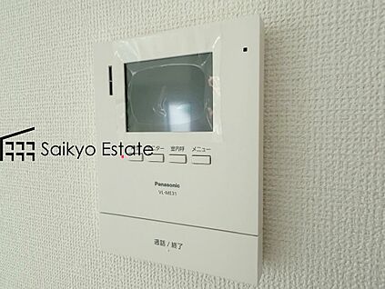 【TVモニター付きインターホン】