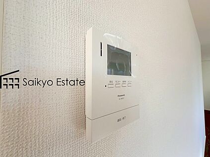 【TVモニター付きインターホン】