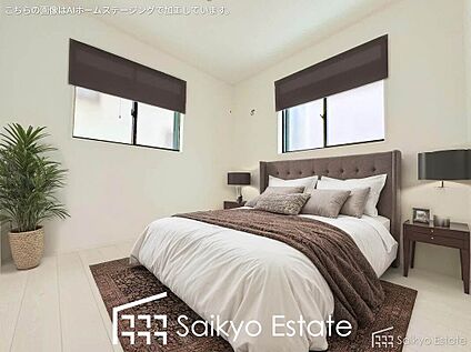 洋室【建物プラン例による施工例】