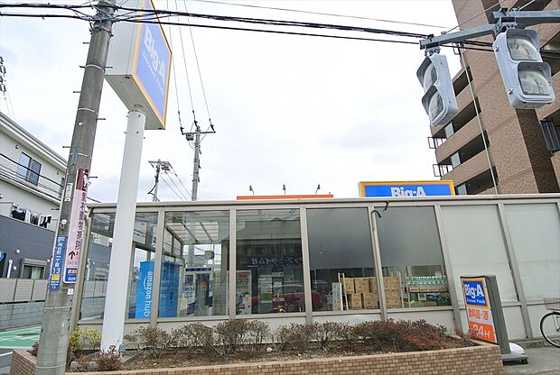 ビッグ・エー 田無向台店（約490m）