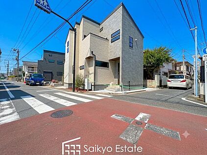 前面道路を含む現地写真