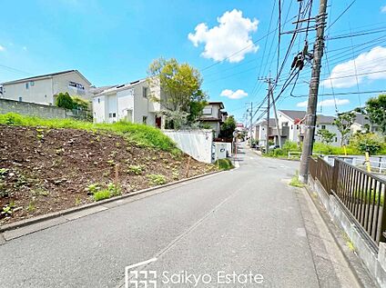 前面道路を含む現地写真