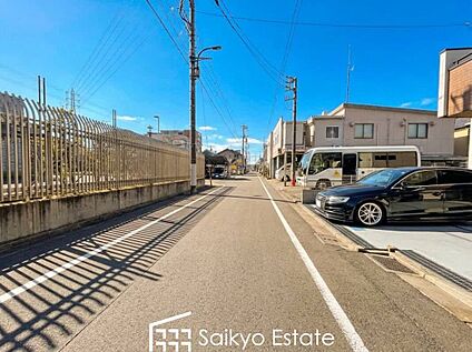 前面道路