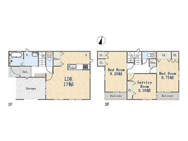 【2SLDK+カースペース】長期優良住宅