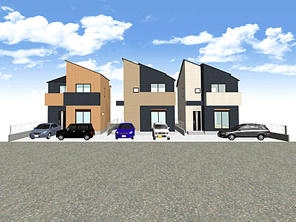 【建物完成イメージパース：外観】