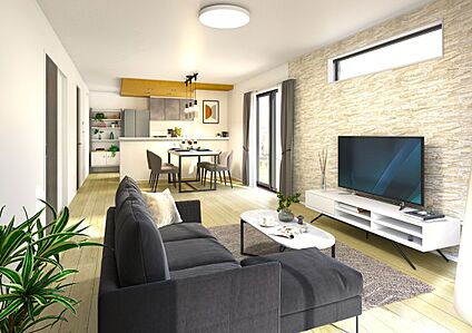 【施工例写真:LDK】