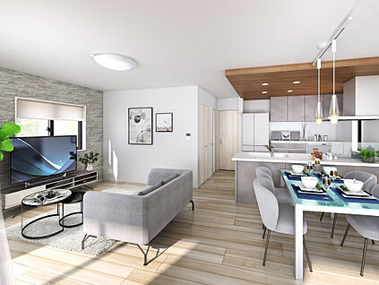 【施工例写真:LDK】