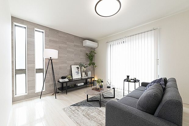 【【建物プラン例:Room】】全室2面採光や全居室収納、空間にメリハリをつけ室内の印象をつけるアクセントクロスなど心地よい室内を創る工夫を凝らした建物プランをご提案