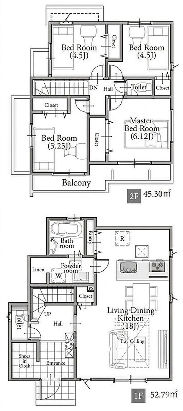 3号棟間取図