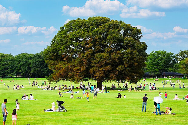 昭和記念公園(約3,600m)