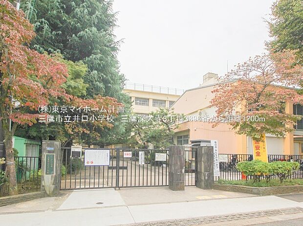 三鷹市立井口小学校(約1,100m)