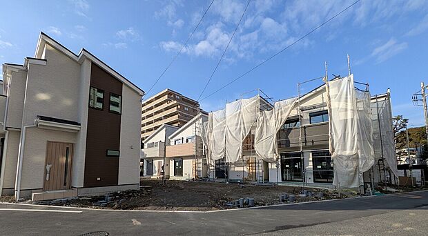 全6棟の開発分譲地
＊2026年03月16日撮影＊