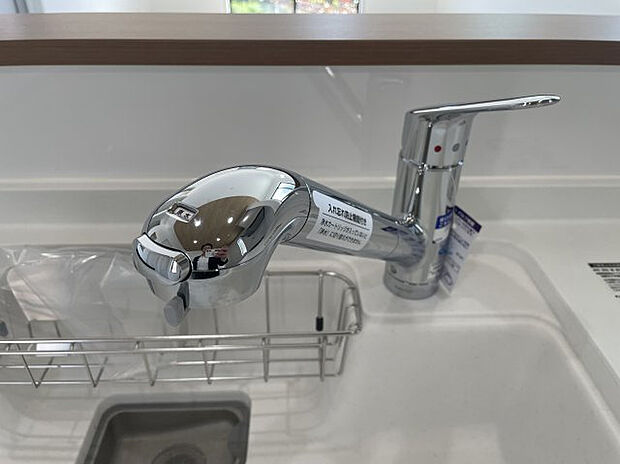 【キッチン設備】システムキッチンには浄水器内蔵