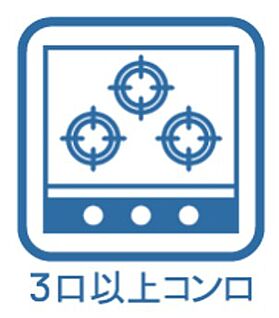 3口コンロ