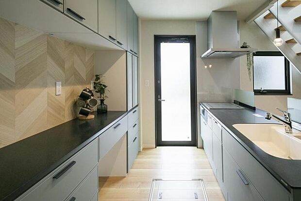 キッチン【2号地】(2025年7月撮影)