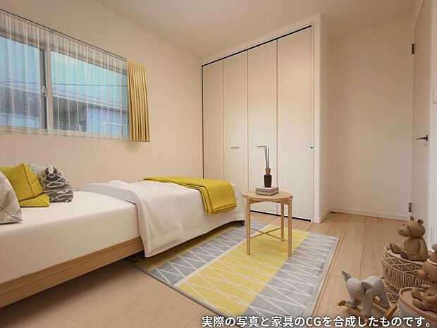 洋室【9号地】(2024年2月撮影)