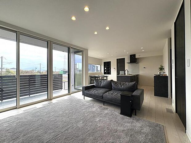 リビング【4号地】(2026年3月撮影)