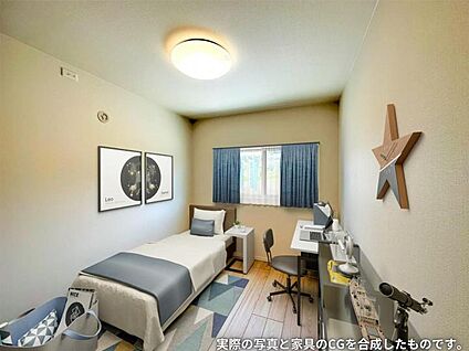 洋室【1号地】（2023年6月撮影）