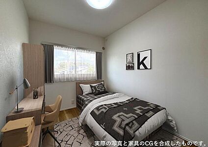 洋室【5号地】(2026年4月撮影)