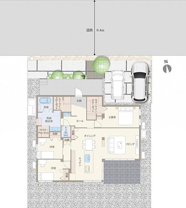 【3LDK】【3号地】