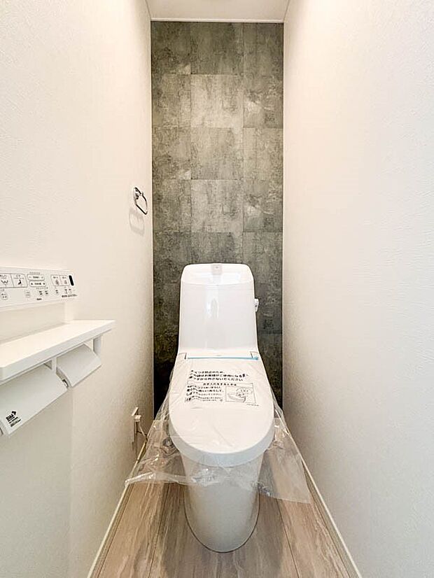 【トイレ】いつも綺麗に清潔に！ウォッシュレット付きトイレです。