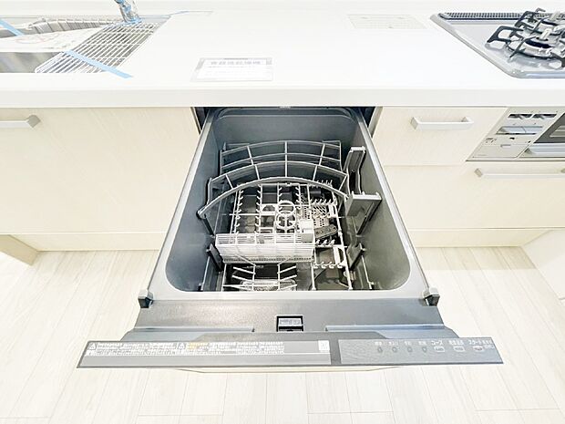 【食洗機】面倒なお片づけは食洗機にお任せ!家事の負担が減って、時間にも気持ちにもゆとりができます。