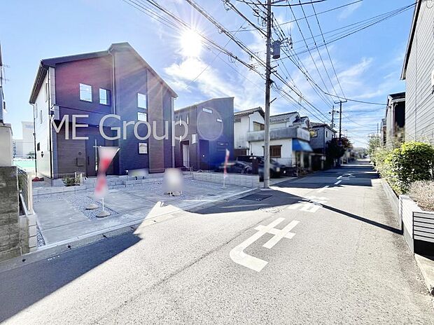 【前面道路含む現地写真】ここから始まる新生活を応援いたします