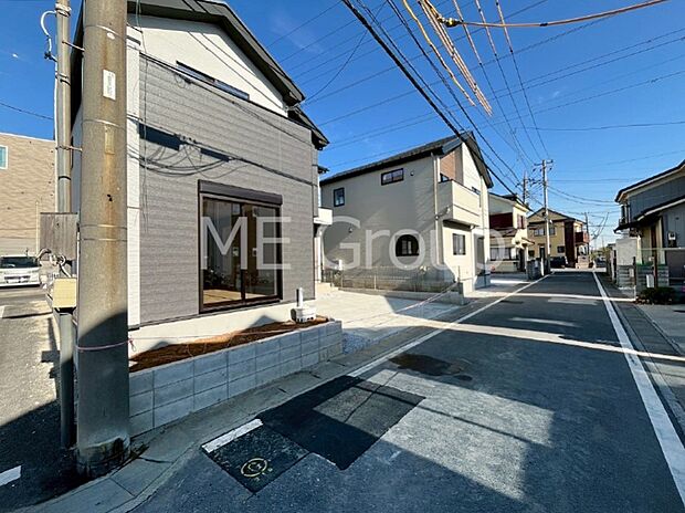 【前面道路含む現地写真】ここから始まる新生活を応援いたします　