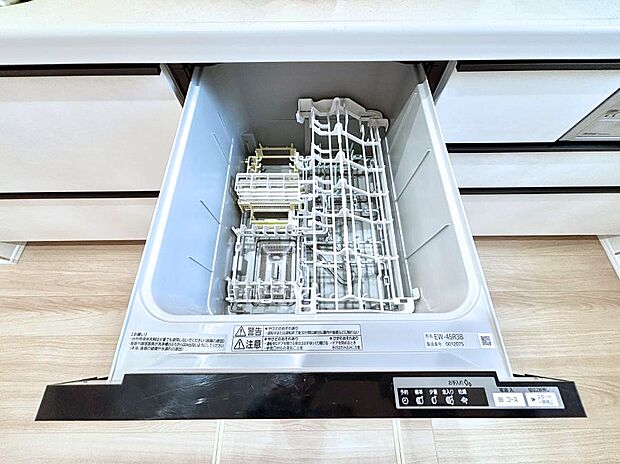 【食洗機】面倒なお片づけは食洗機にお任せ!家事の負担が減って、時間にも気持ちにもゆとりができます。