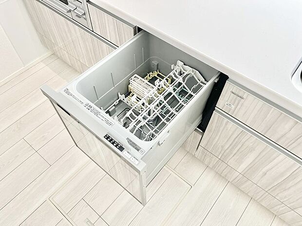 【食洗機】面倒なお片づけは食洗機にお任せ!家事の負担が減って、時間にも気持ちにもゆとりができます。