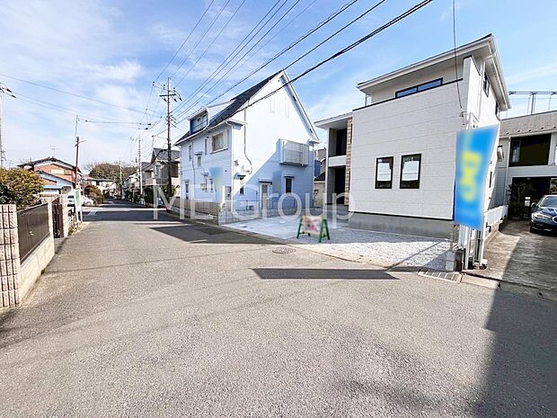 【前面道路含む現地写真】ここから始まる新生活を応援いたします