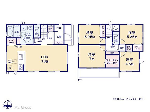【4LDK】図面と異なる場合は現況を優先