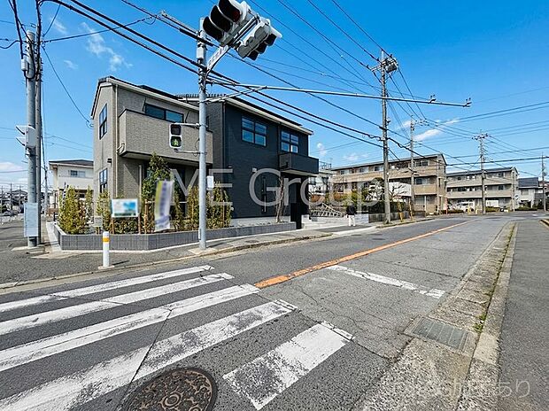 【前面道路含む現地写真】ここから始まる新生活を応援いたします
